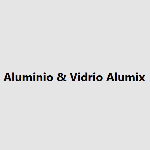 Aluminio & Vidrio Alumix