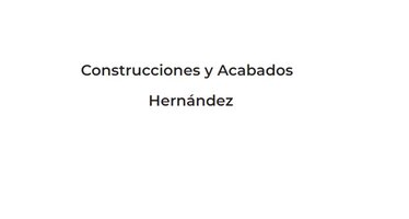 Construcciones y Acabados Hernández