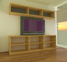 Mueble TV Mexico TVS_arquitectura+construcción