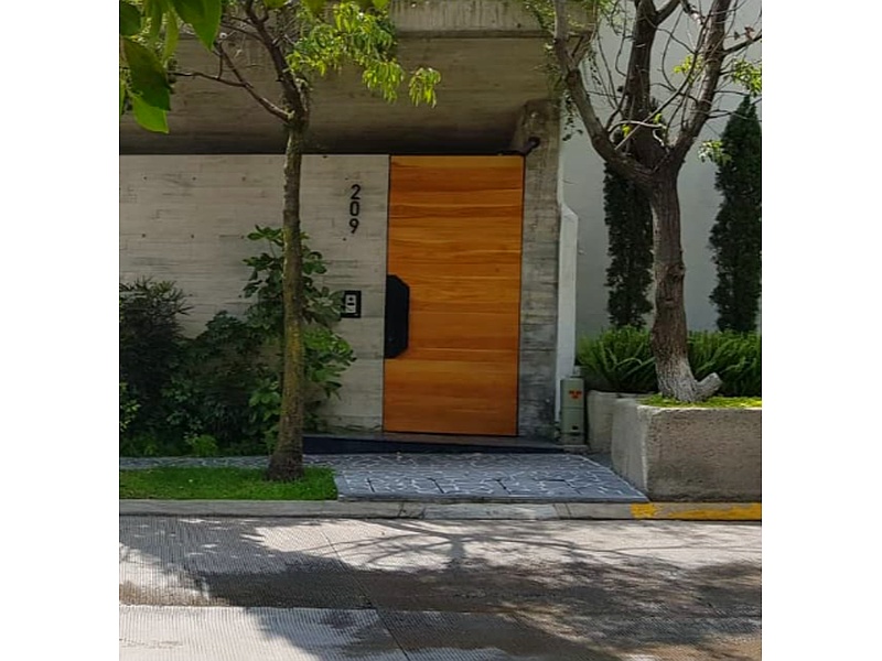 Puerta Madera reforzada México 