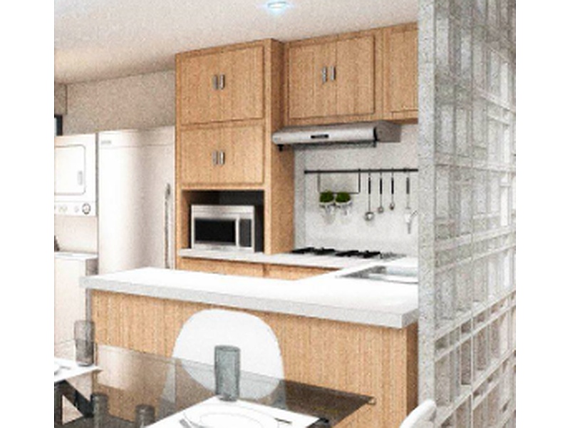 Muebles de Cocina Arce Blanco México