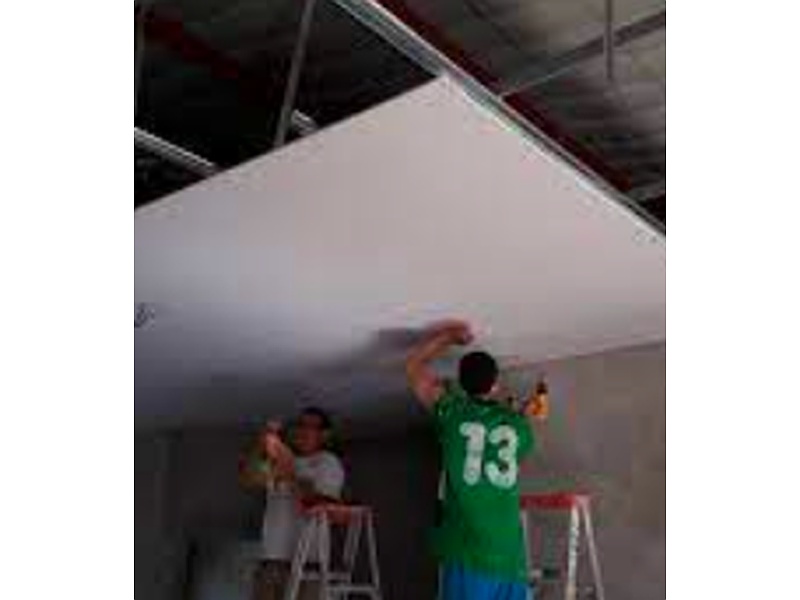 Instalación cielo razo pvc Mexico