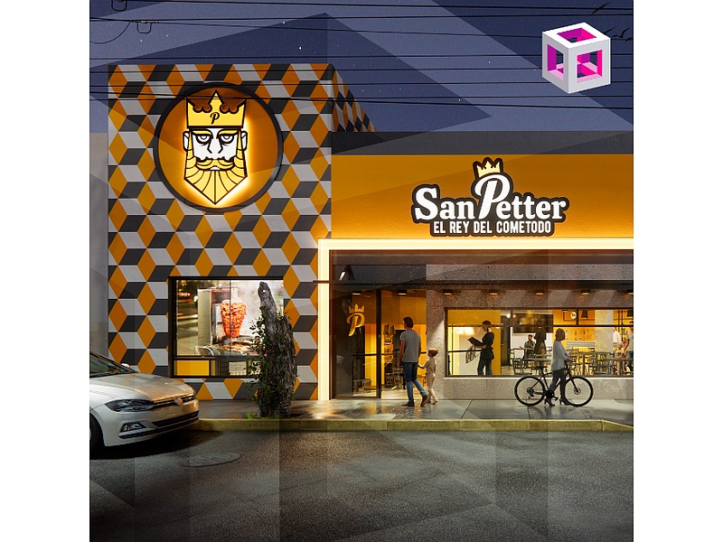 Diseño de fachada comercial México