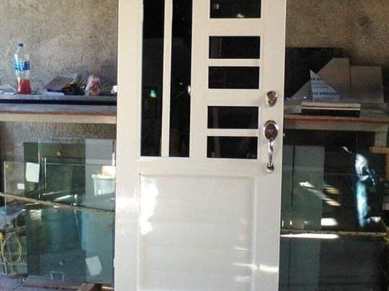 puertas de aluminio y vidrio