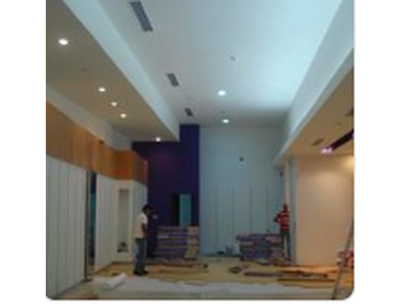 Instalación de gypsum de locales México NGV ARQUITECTURA Y DISEÑO INTERIOR