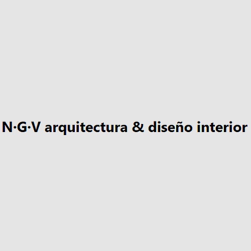 N·G·V arquitectura & diseño interior
