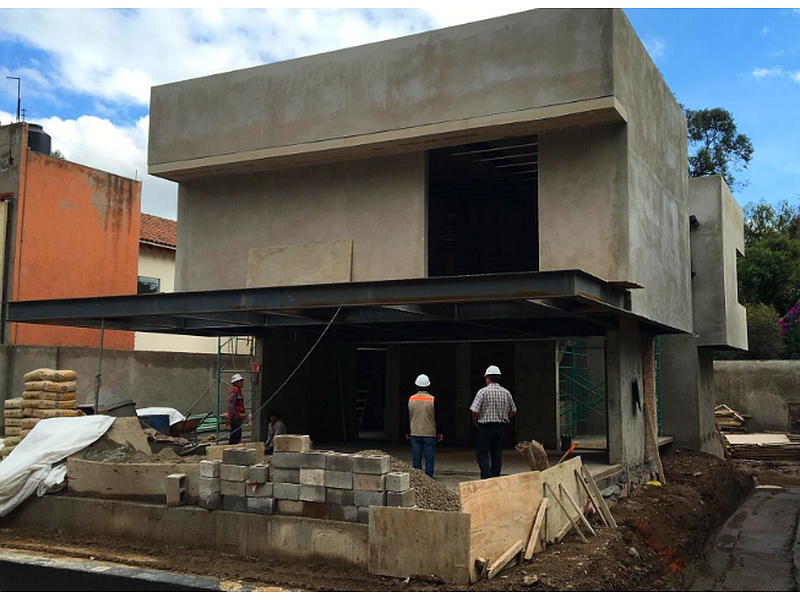 Construcción de casas con estructura metalica México DAS Arquitectura