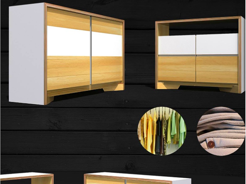 Cómoda en madera México