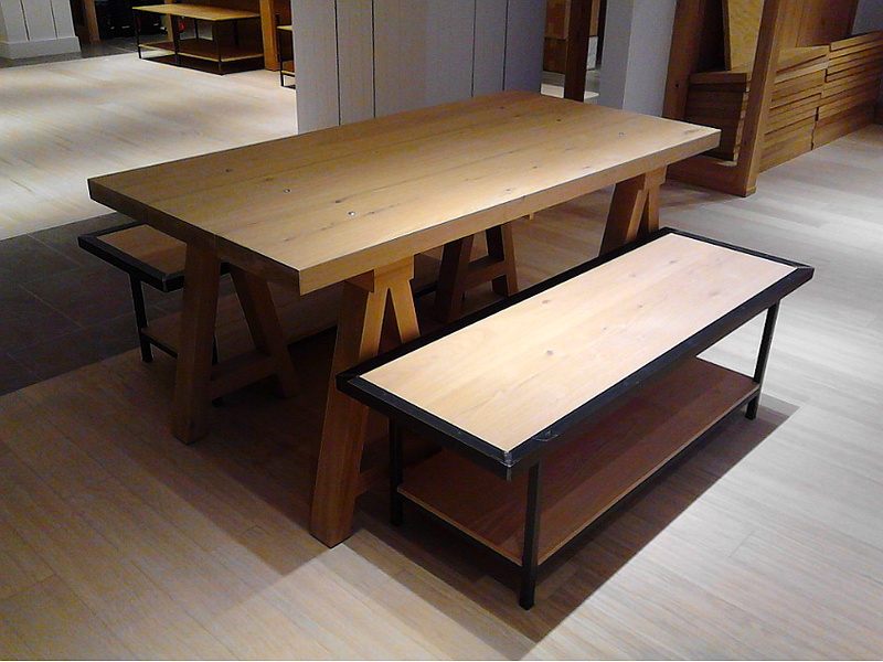 Mesa para Exterior en Madera de Pino México