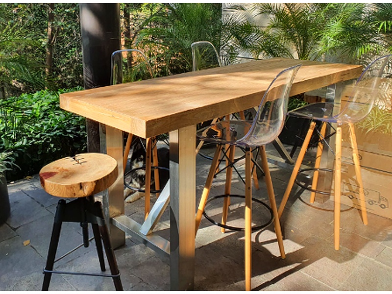 Juego de Mesa Madera Exterior México