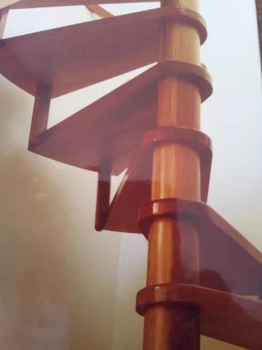 ESCALERAS DE MADERA DE CARACOL Y RECTAS CDMX