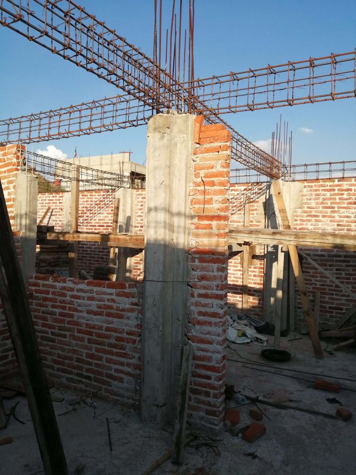 Bloques de ladrillitos pequeños horizontales Mexico