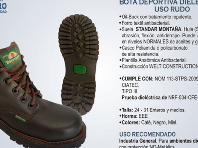 Bota deportiva CALZADO TECNO INDUSTRIAL
