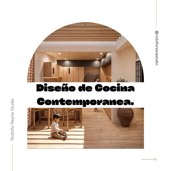 DISEÑO DE COCINA COMTEMPORANEA CDMX