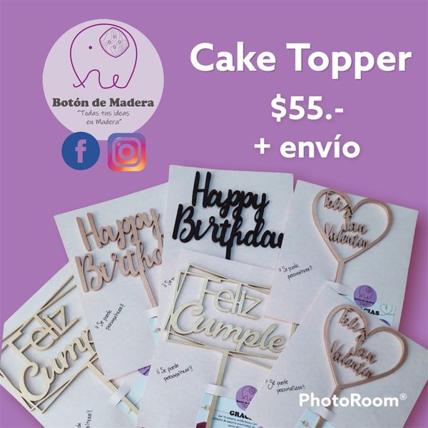 Cake Topper CDMX