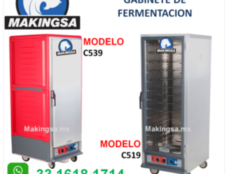 Gabinete de fermentación insulado CDMX