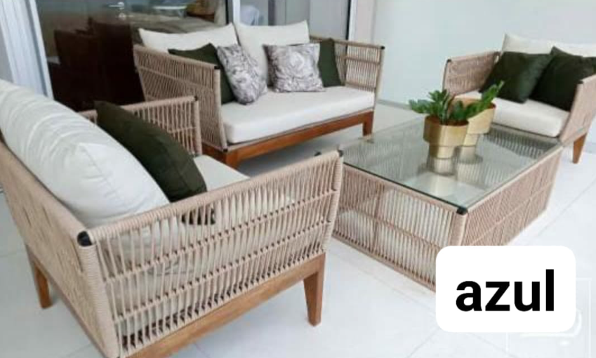 Mesa comedor nylon beige Mexico