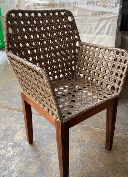 Parota con rattan sintetico Mexico