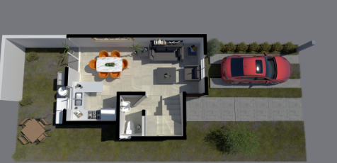 Construcción Residencial Exteriores Mexico