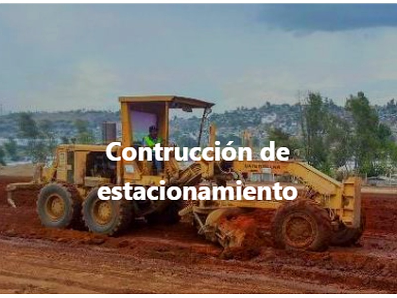 Construccion estacionamientos Contrasa Tiijuana