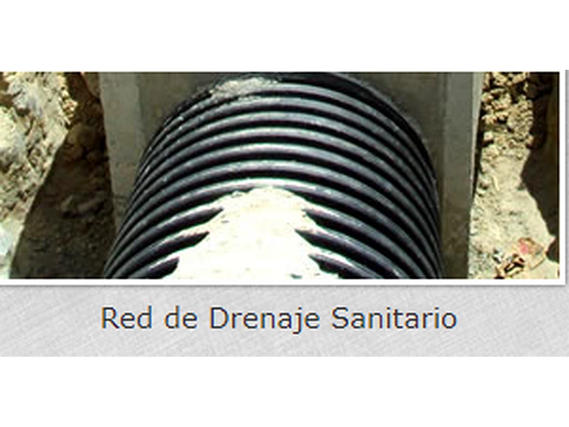 Red de drenaje Sanitario Contrasa Tijuana