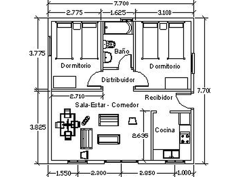 Diseño planos viviendas Mexico