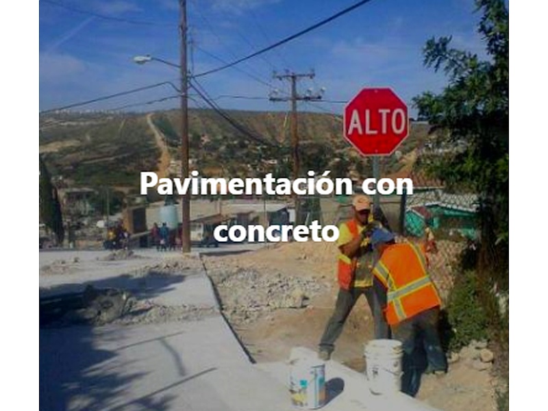 Pavimentacion Concreto Jan Tijuana