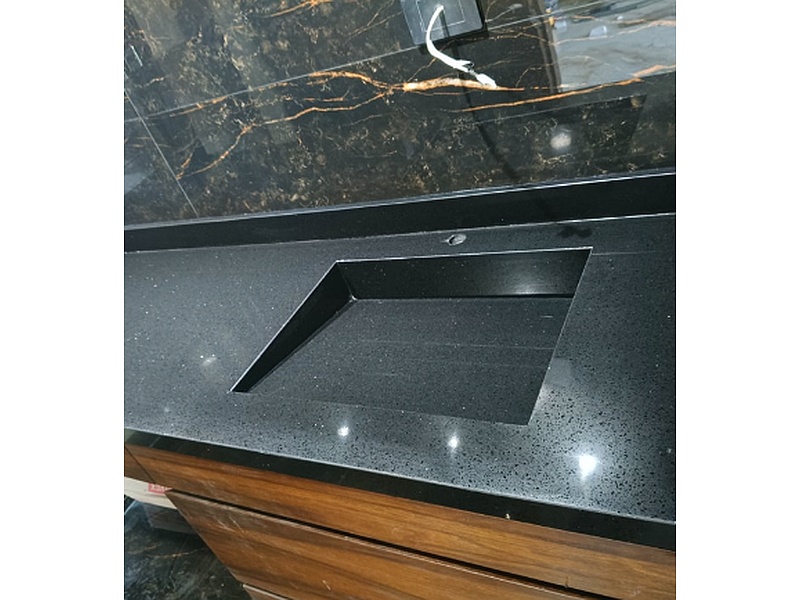 Mesones porcelanato Travertino México