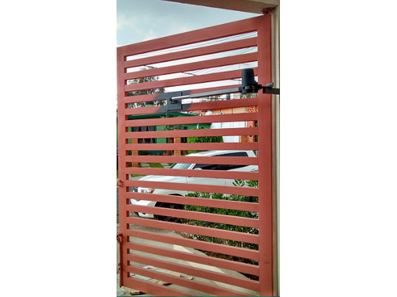 Puerta Garaje Automática Aluminio RejasMexico