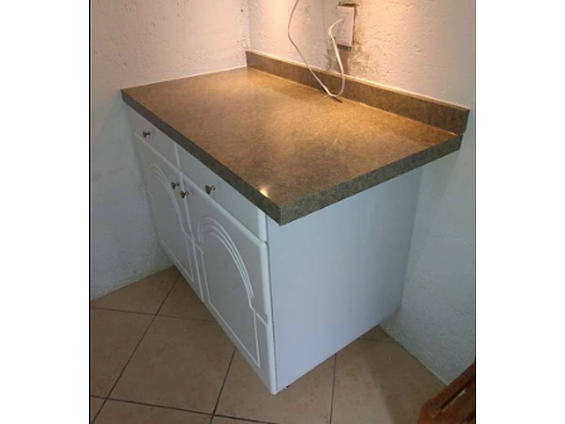 Mueble Madera Baño Negro/Blanco Mexico