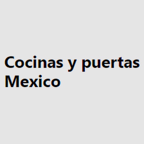 Cocinas y puertas Mexico 