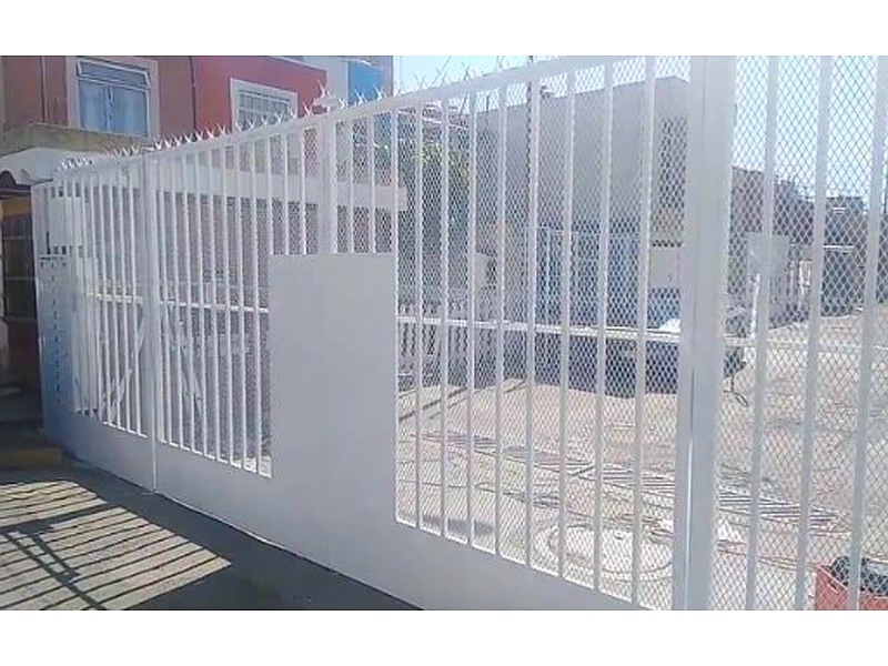 Puerta Garaje Corredera Acero Rejas Mexico