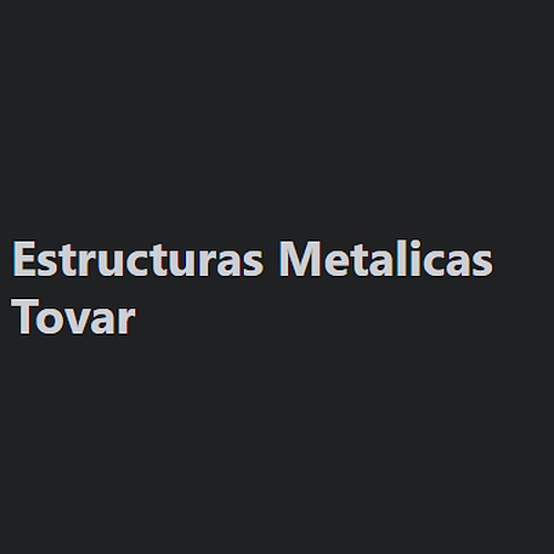 Estructuras Metalicas .Tovar