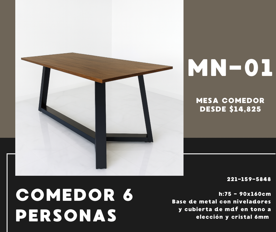Comedor 6 personas