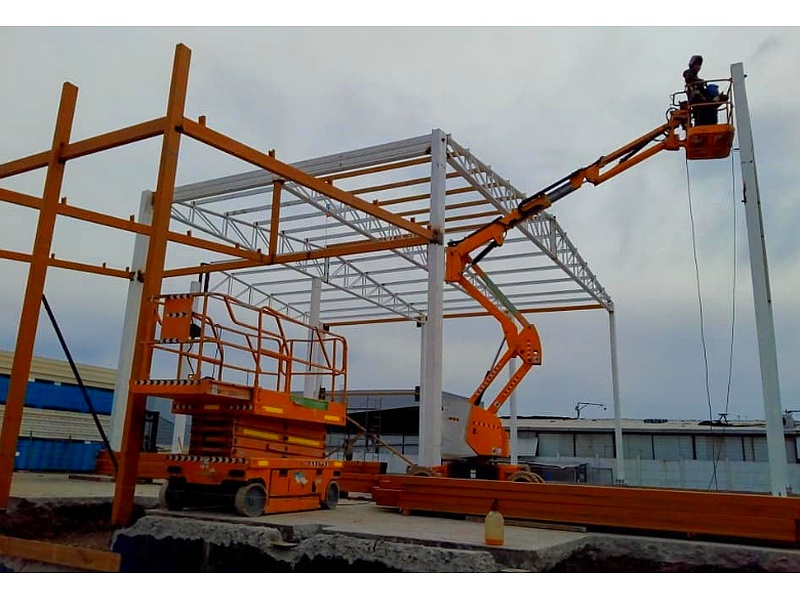 Instalación estructuras metálicas Mexico 