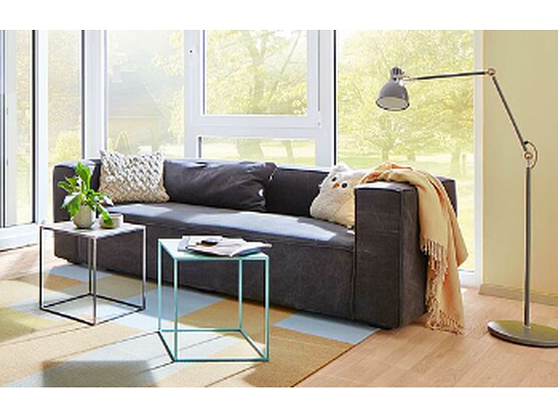 Sofa Seda Negro Mexico