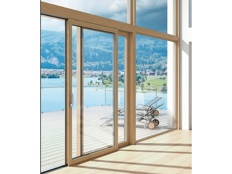 Puerta Vidrio Bordes Beige Mexico