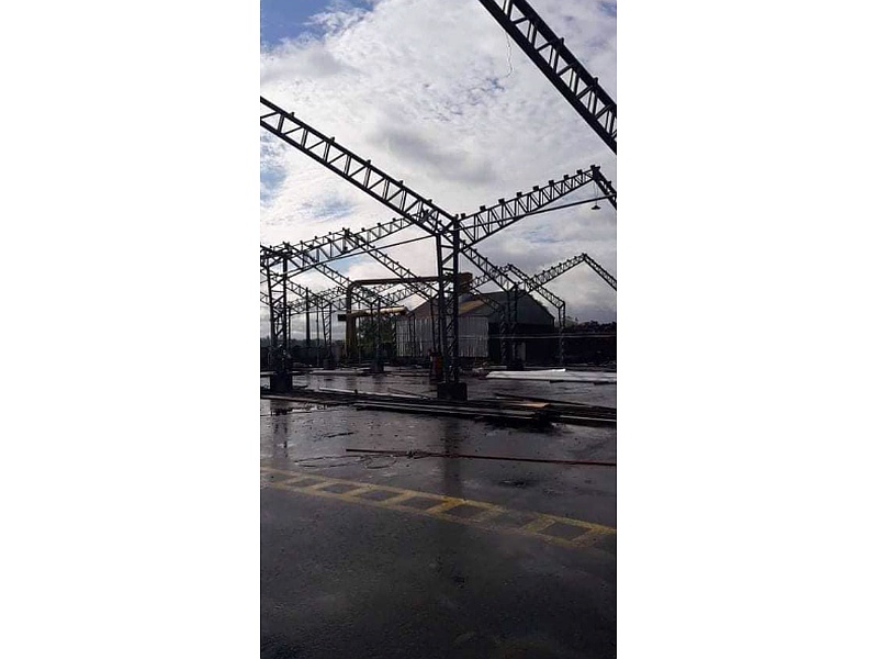 Instalación maquinaria México 
