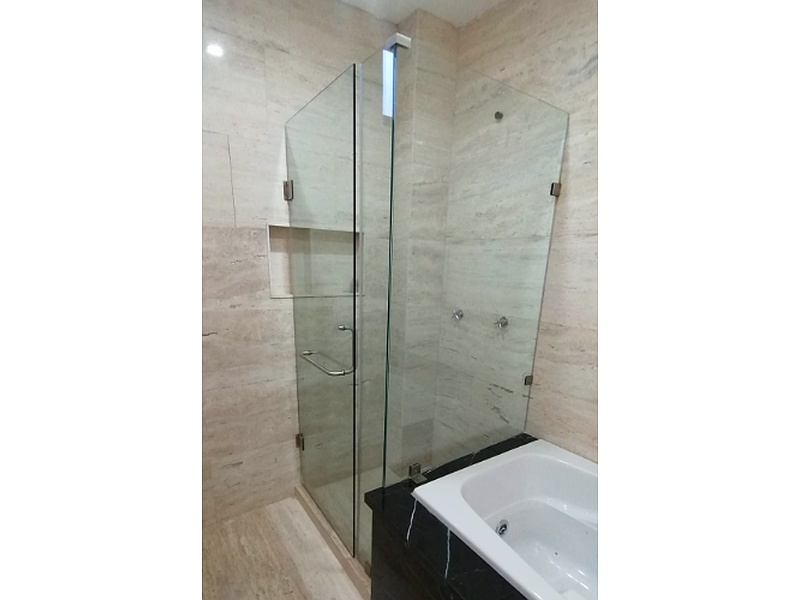Cortina de Baño en Vidrio Templado México