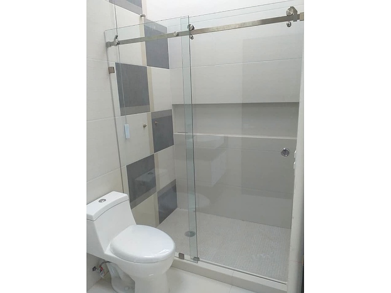 Canceles de Baño de Cristal Templado México 