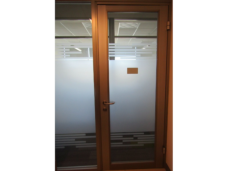 Puerta de Aluminio Símil Madera México