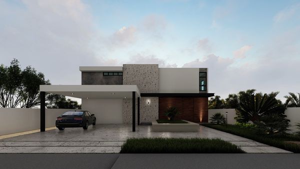 Diseño Casa Jardines México   