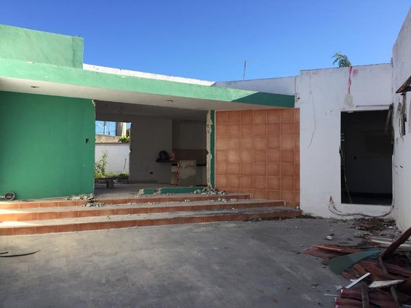demolición predio México