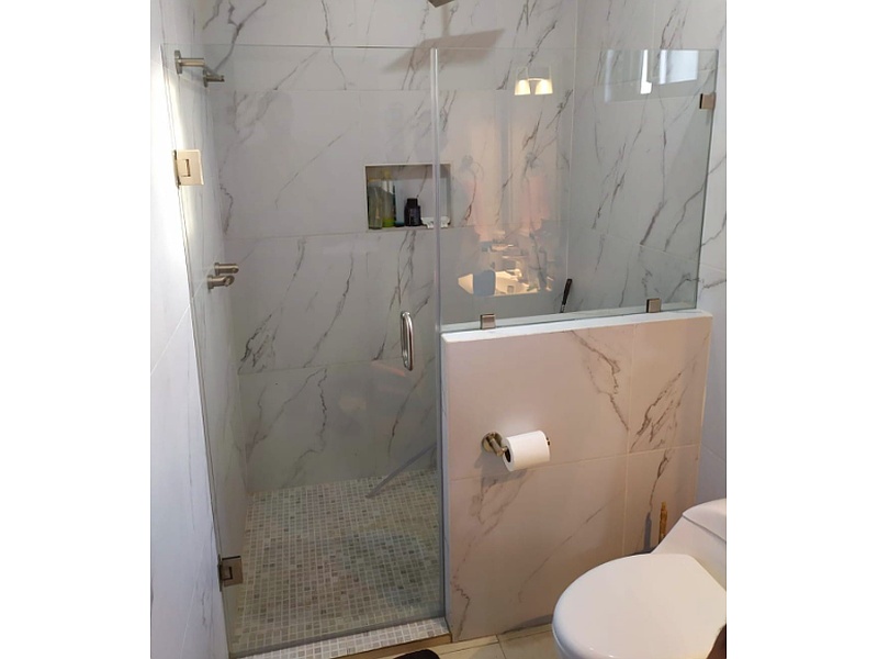 Mampara de Baño Sistema Batiente México