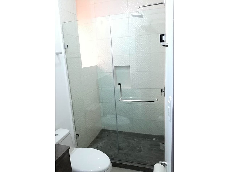 Cortina de Baño Sistema Abatible México