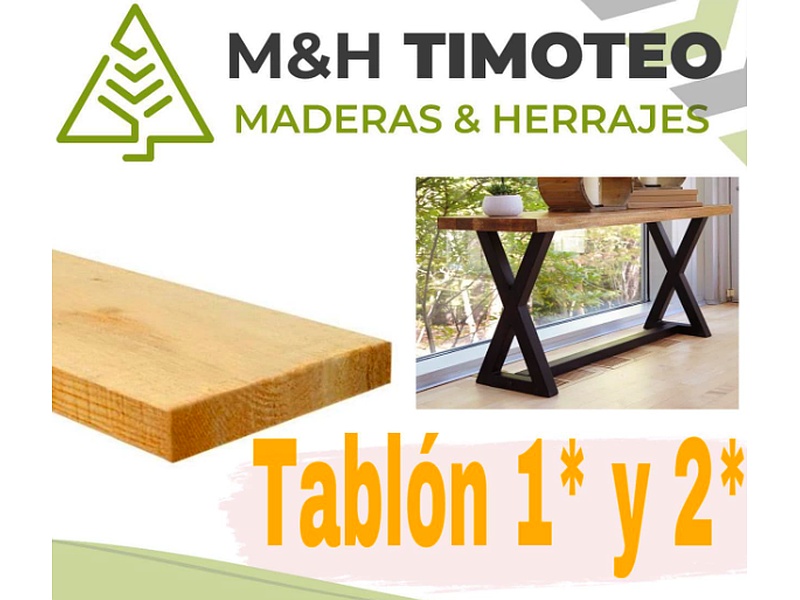 Tablón Madera de Pino México