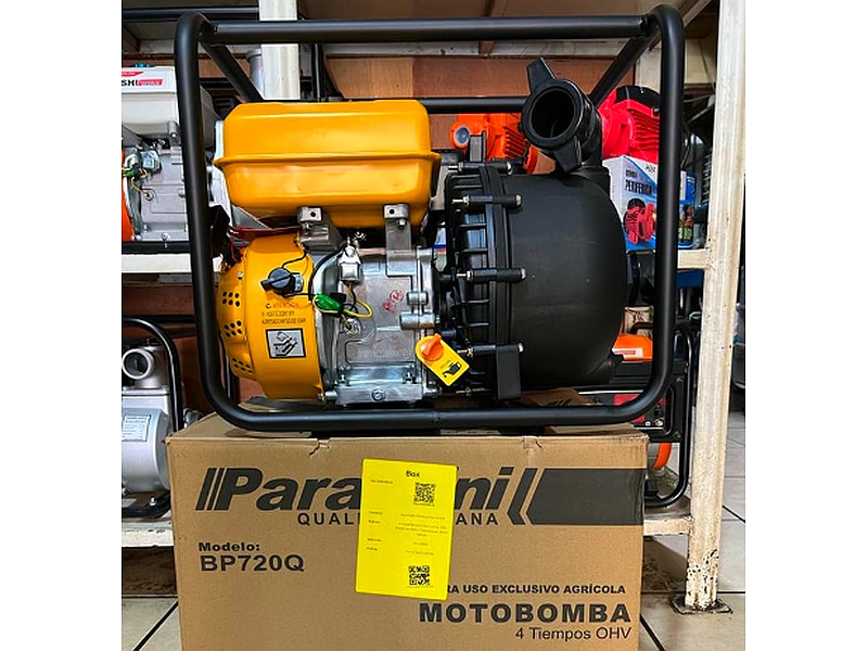 Motobomba Parazzini para Químicos México