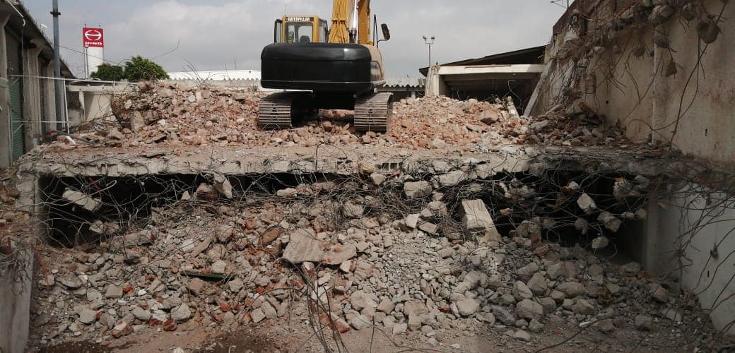 demolición Paredes Cancún México