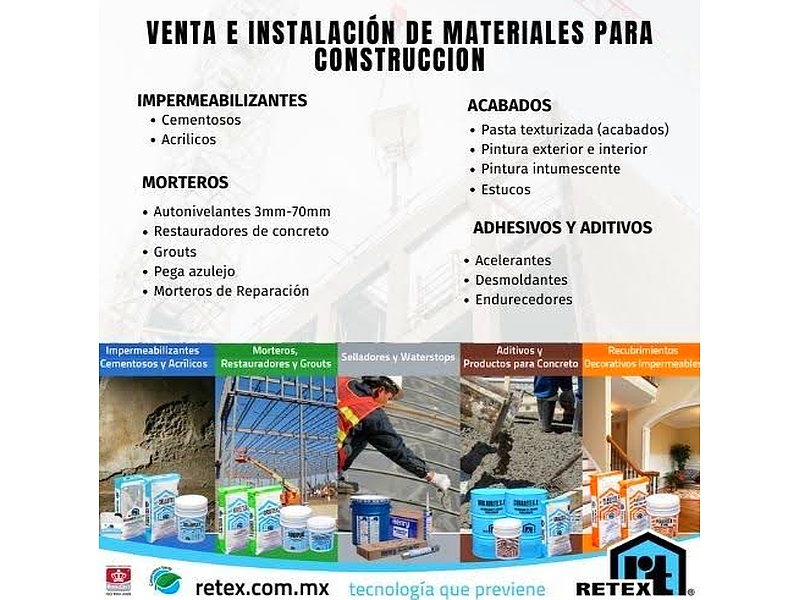 Materiales para la construcción México