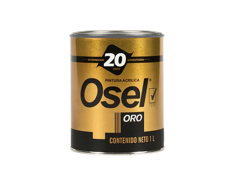 ACRILICA ORO 20 AÑOS MATE Durango Pinturas Osel - Lua Durango